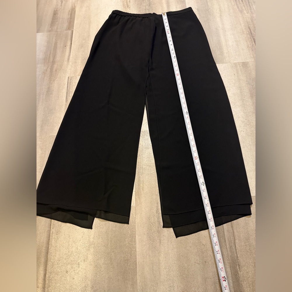 JS Collections Elegant Black Sheer Jumpsuit - Picture 8 of 9
